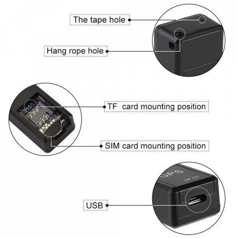 Mini Localizator GPS Tracker GF 07 [4]