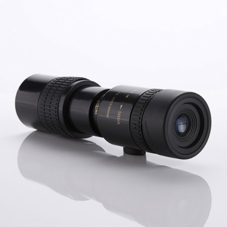 Monoclu Profesional Tip Telescop 4K 10-300X40 cu Prisma BaK-4, Dual Focus, Suport Smartphone și Trepied [2]