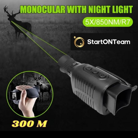 Monoclu Digital cu Night Vision Profesional de Vanatoare [5]