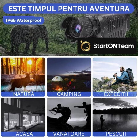 Monoclu Digital cu Night Vision Profesional de Vanatoare [11]