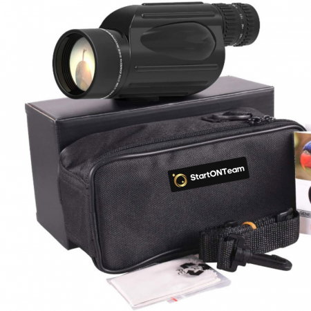 Monoclu Profesional 10-30X50 cu Zoom Reglabil, Prisma BAK4 și Trepied [1]