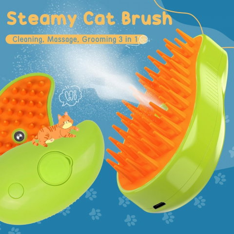 Perie Ergonomica 3 in 1 StartONTeam cu Vapori de Apa [1]