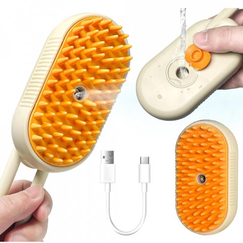 Perie Ergonomica 3 in 1 StartONTeam cu Vapori de Apa [1]