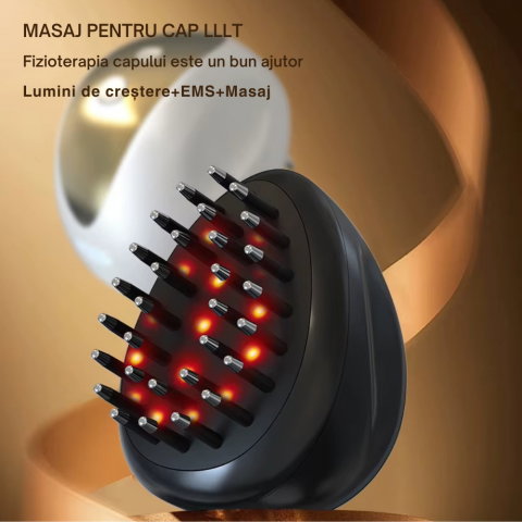 Perie de Par Electrica cu Laser pentru Cresterea Parului [5]
