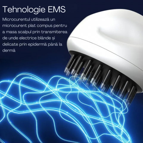 Perie de Par Electrica cu Laser pentru Cresterea Parului [8]