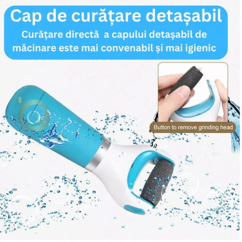 Pila Electrica profesionala pentru picioare, Aparat Electric de Curatat calcaie [4]