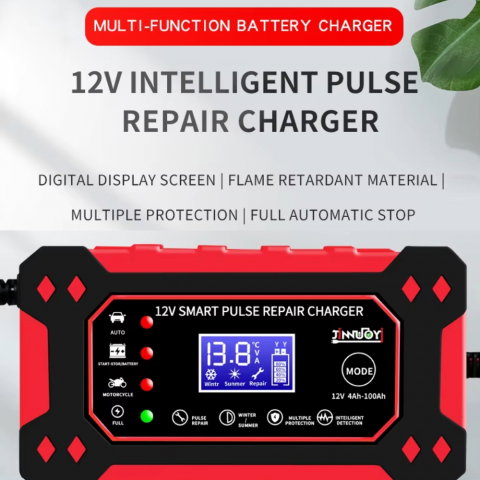 Redresor Automat Inteligent pentru Baterii Auto 12V/5Amp [35]
