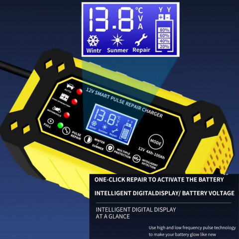 Redresor Automat Inteligent pentru Baterii Auto 12V/5Amp [15]