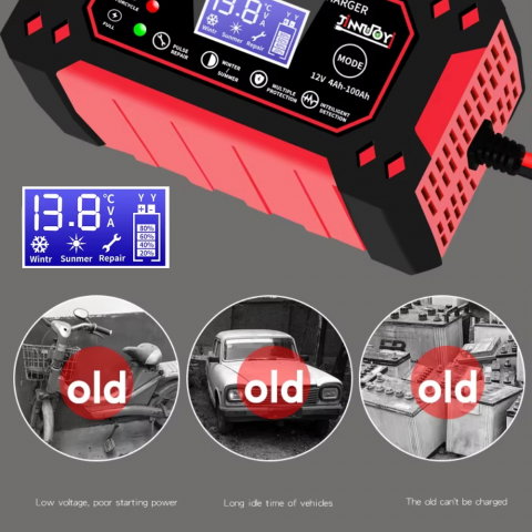 Redresor Automat Inteligent pentru Baterii Auto 12V/5Amp [38]