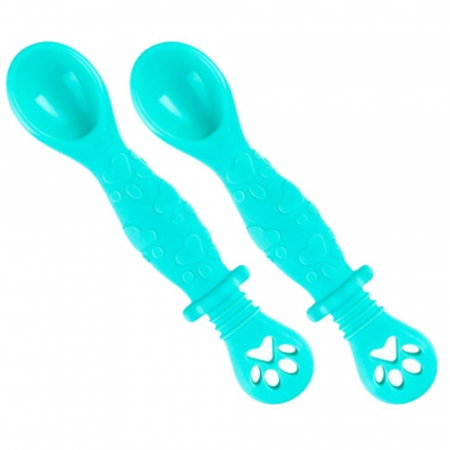 Pre Lingurite Diversificare - Set 2 Lingurite Bebelusi pentru Hranire si Diversificare, 2 Capete