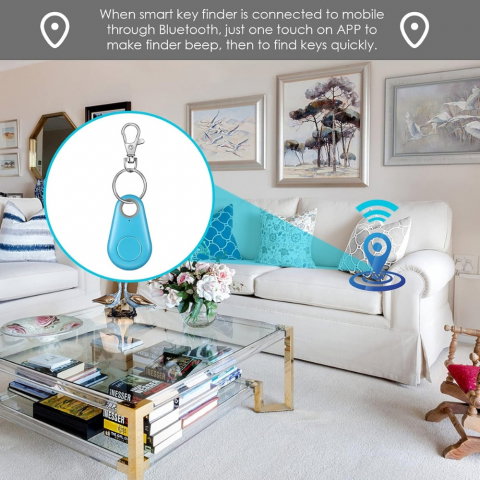 Set 5 Brelocuri Bluetooth Anti-Pierdere pentru Chei, Telefon [19]
