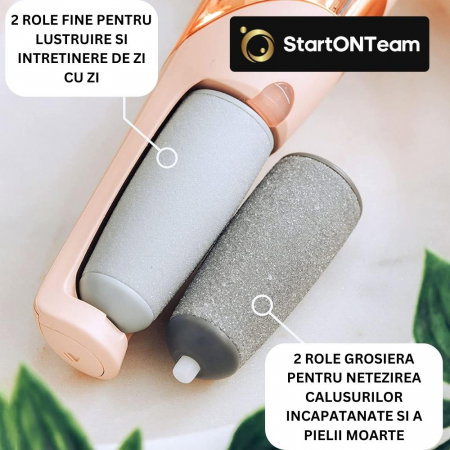 Pila Electrica Profesionala cu acumulator pentru curatat calcaie crapate si piele uscata [4]
