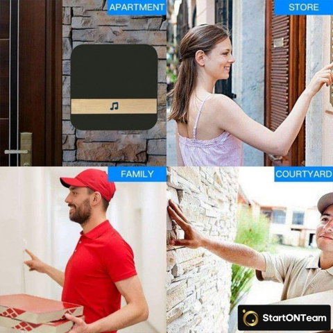 Sonerie de Interior pentru Video Interfon WiFi - Receptor cu 52 Melodii [6]
