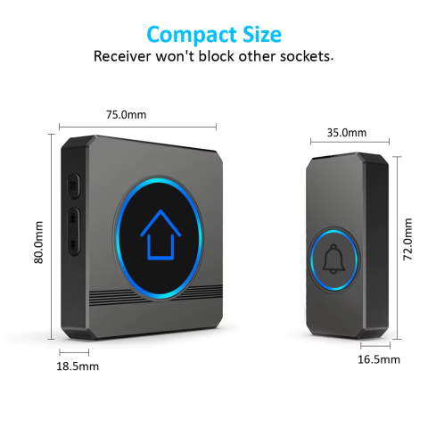 Sonerie Wireless cu Sunet Personalizabil DIY Custom - StartONTeam [10]