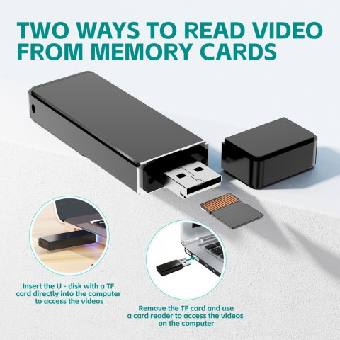 Stick USB cu Camera Full HD 1080P, Senzor de Miscare [7]