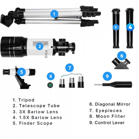 Telescop Astronomic Profesional StartONTeam F30070 [23]