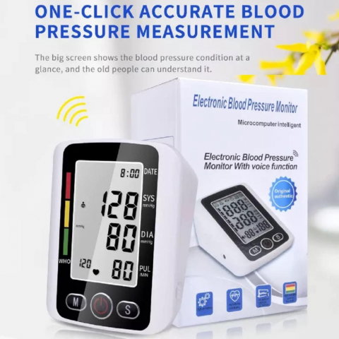 Monitor Tensiune Arteriala Incheietura, Masurari Precise [4]