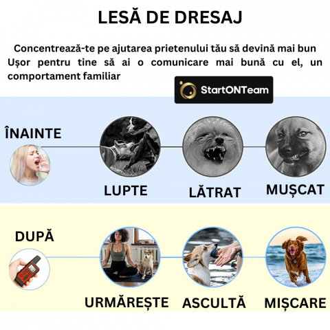 Zgardă Electrică Profesională Antilătrat pentru Dresaj [25]