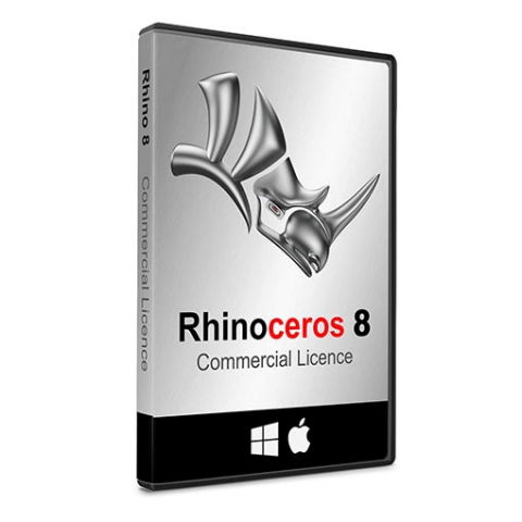 CAD & Design - Licenta Rhino 8, Comercial, 1 Utilizator, Win/MacOs, Subscriptie Permanenta