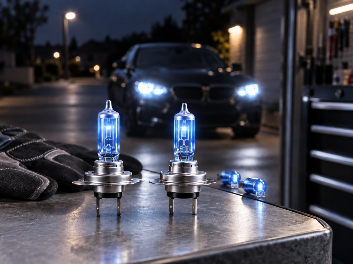 Becuri OSRAM Cool Blue: halogen și xenon cu lumină mai albă