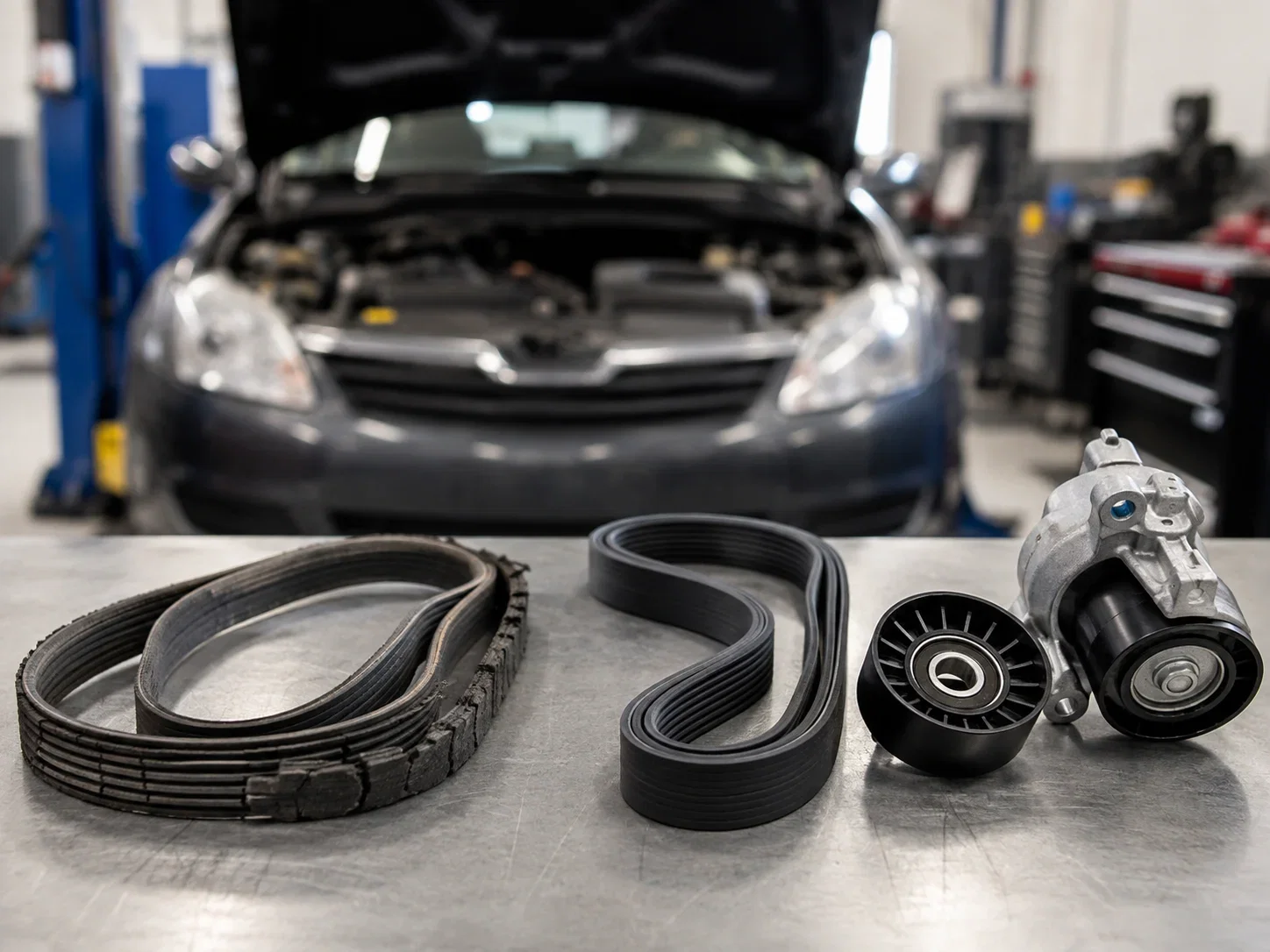 Curele de accesorii auto: ce sunt, când se schimbă și de ce se identifică după VIN?