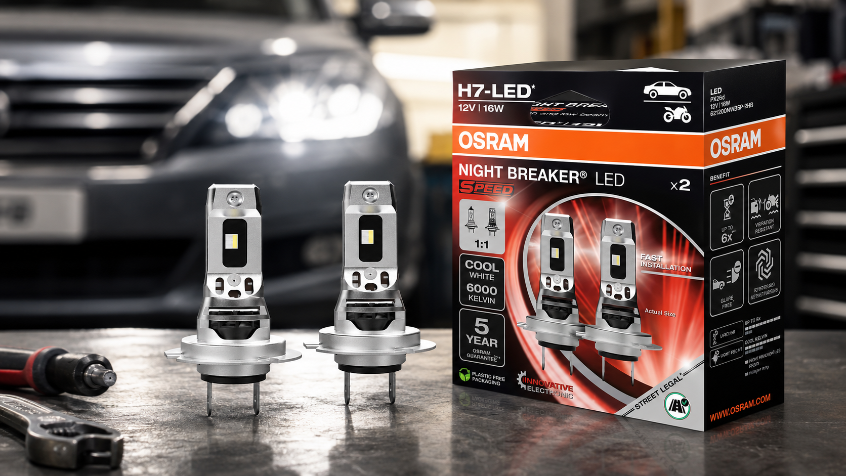LED-uri H7 omologate RAR: ce trebuie să știi înainte să înlocuiești becurile halogen