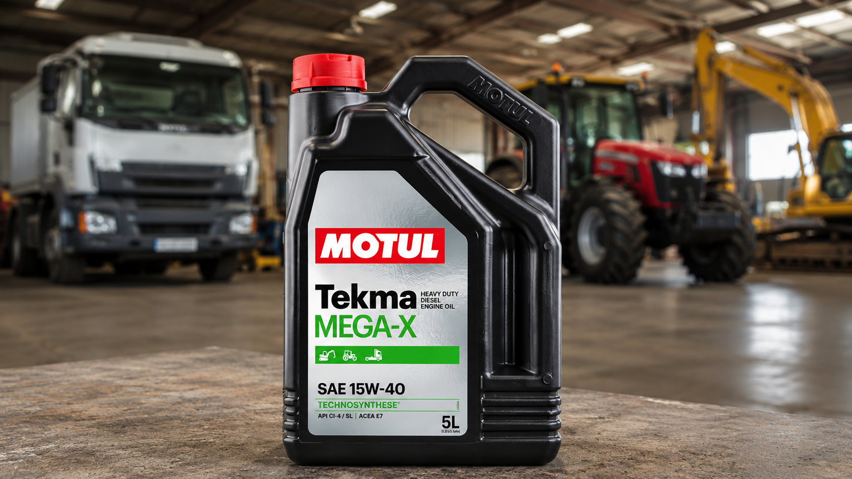 Ce ulei se folosește la camioane și utilaje diesel? Motul Tekma Mega-X 15W-40 explicat
