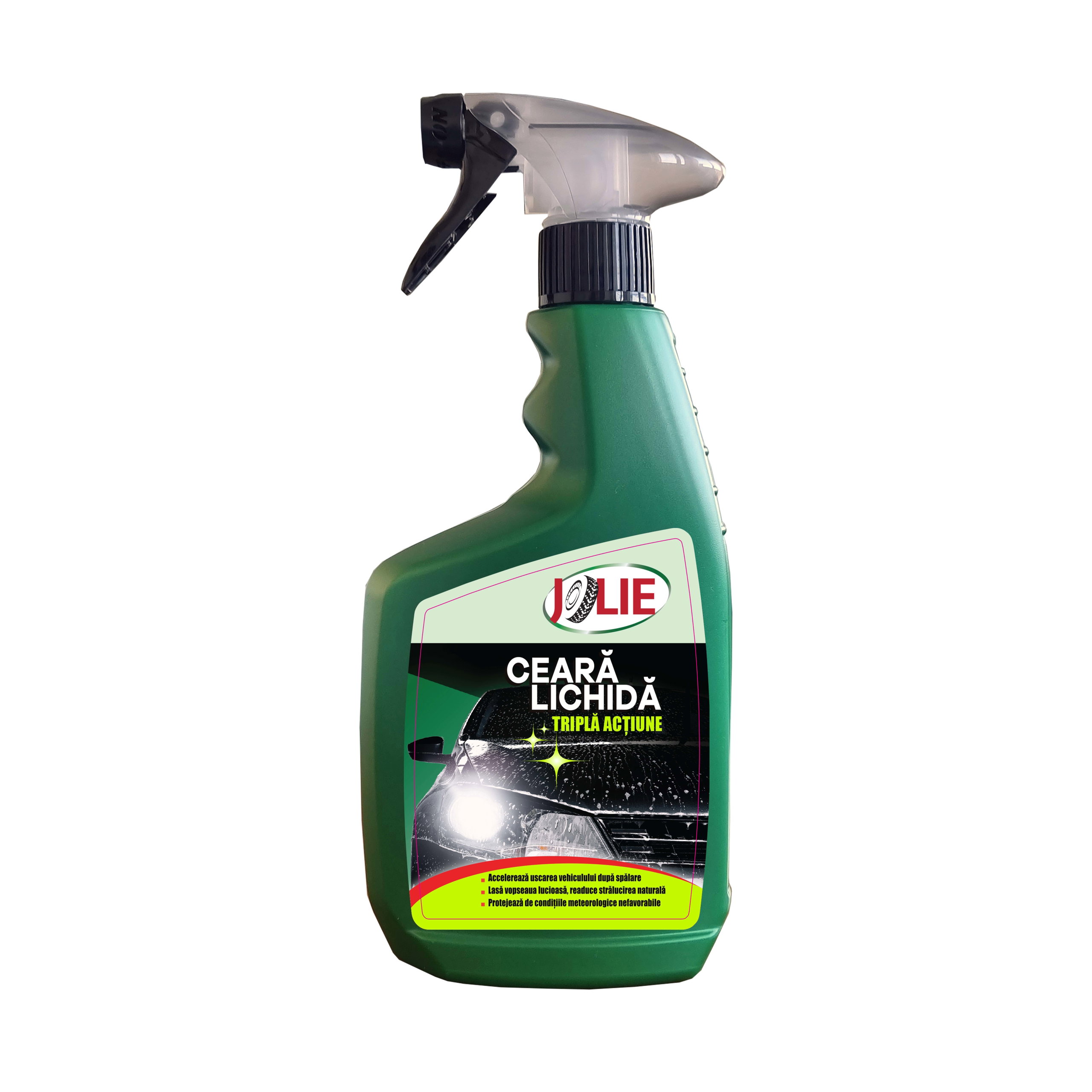 Polish and ceara (Cosmetice si intretinere auto) - JOLIE Ceara lichida, 500 ml