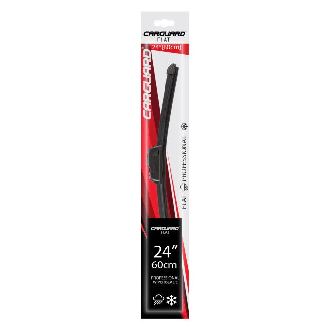 24"/60cm - stergator universal de parbriz "FLAT" - CARGUARD [2]