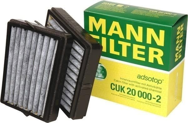 Set 2 filtre habitaclu Carbon Activ Mann pentru Mercedes-Benz C-Class, CLK [2]