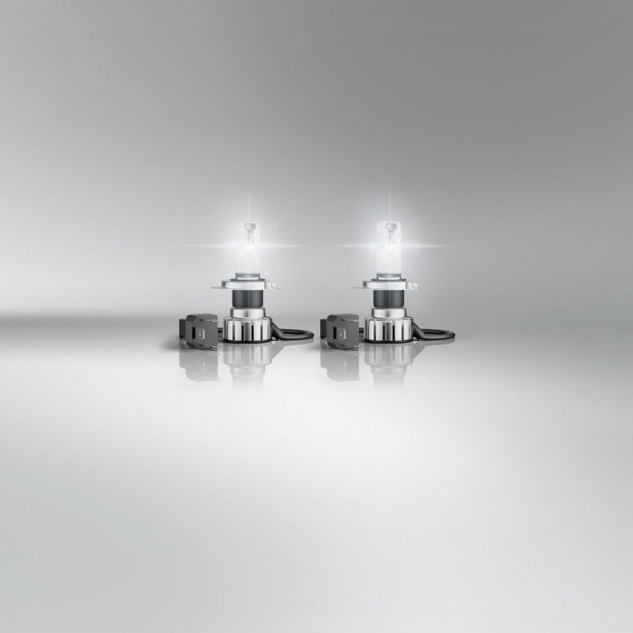 Set 2 H4 Osram Night Breaker Smart LED omologare RAR Street Legal +330% [4]