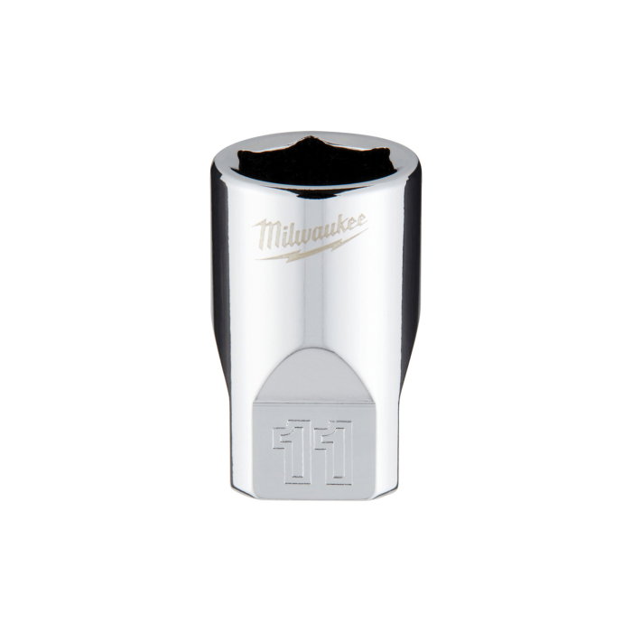 Cheie tubulară scurtă Milwaukee 11 mm (Prindere 1/4", Sistem Metric) [1]
