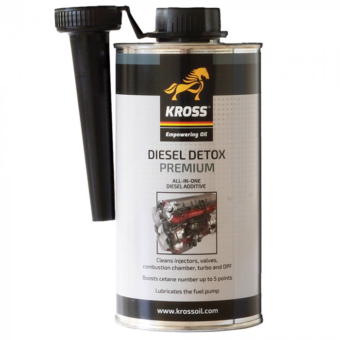 Aditiv Diesel Detox Premium Kross - Curățare Completă, +5 Puncte Cetanic & Protecție DPF/EGR [1]