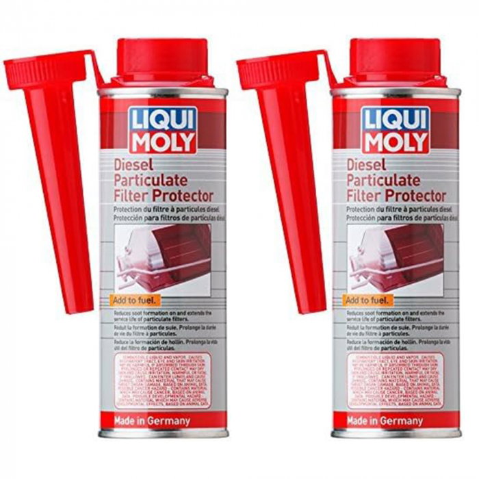 Pachet 2 x Aditiv Liqui Moly DPF Protector pentru motorina  si protectie filtru particule 250 ml [1]