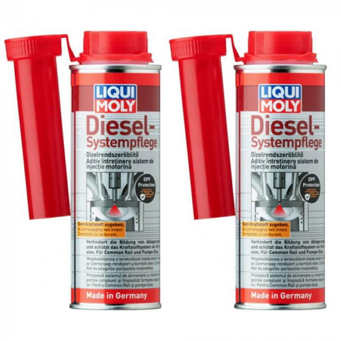 Pachet 2 Aditiv Liqui Moly pentru intretinere sistem injectie diesel 250 ml [1]