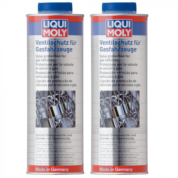 Pachet 2 litri Aditiv Liqui Moly protectie supape pentru vehicule dotate cu GPL/ CNG [1]