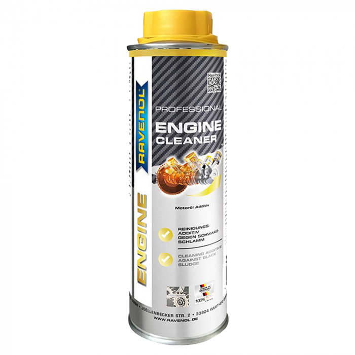Aditiv Ravenol Professional Engine Cleaner 300 ml pentru curățare motor înainte de schimbul de ulei [1]