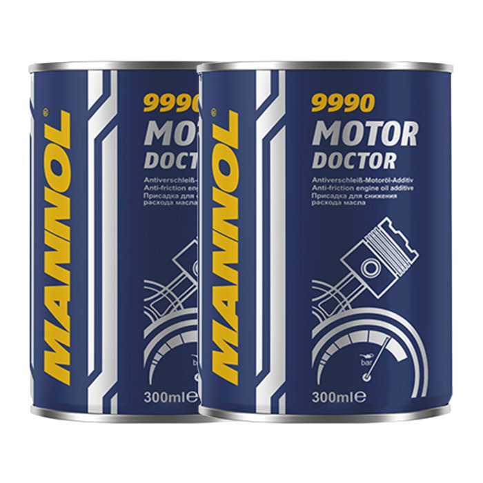 Pachet 2 x Aditiv Ulei MANNOL 9990 - Stabilizator Vâscozitate (Reduce Consumul de Ulei), 300 ml [1]