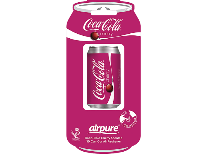 AIRPURE Odorizant auto, cutie de sifon 3D, cirese Coca Cola [2]