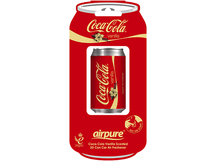 AIRPURE Odorizant auto, cutie de sifon 3D, vanilie Coca-Cola [2]