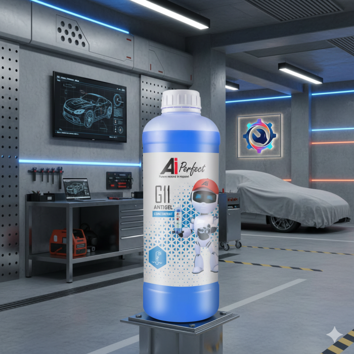 Pachet 2 litri Antigel Concentrat AiPerfect G11 Silicat (VW TL 774-C, Culoare Albastru) [2]