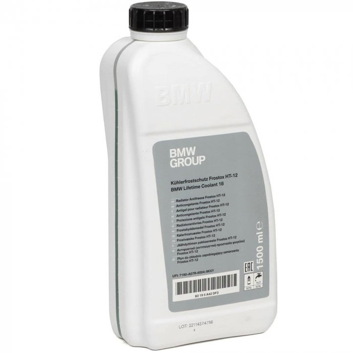 Antigel Radiator Original BMW Frostox HT-12 – Concentrat Premium, Verde, 1500 ml [1]