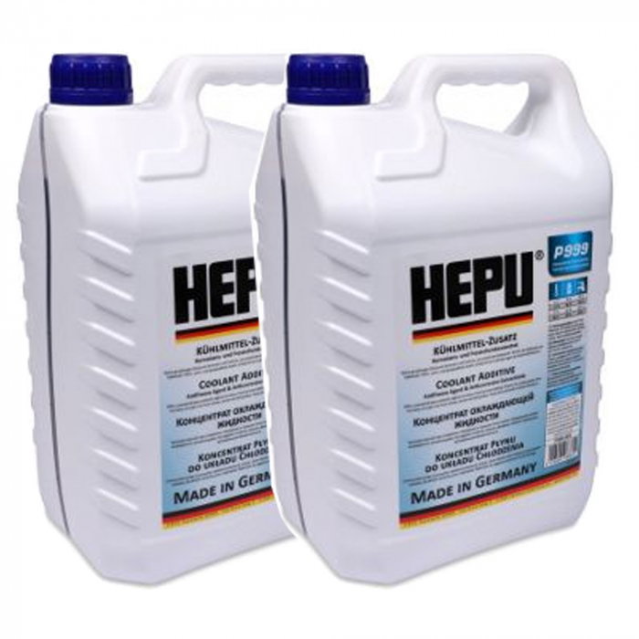 Pachet 10 litri antigel concentrat Hepu G11 albastru [1]