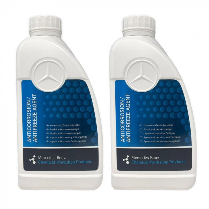 Pachet 2 litri Antigel concentrat Mercedes MB 325.6 roz [1]