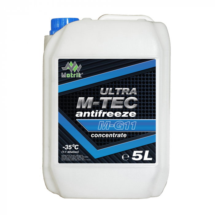 ANTIGEL CONCENTRAT MOTRIK ULTRA M-TEC G11 ALBASTRU 5LAntigel concentrat MOTRIK ULTRA M-TEC G11 albastru 5l [1]
