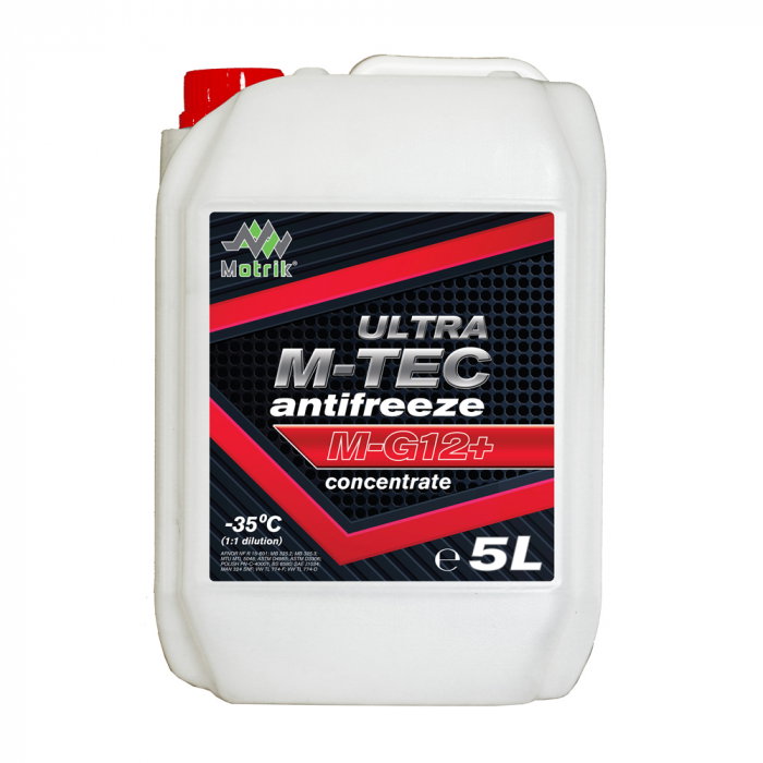 Antigel concentrat MOTRIK ULTRA M-TEC G12+ rosu 5l [1]