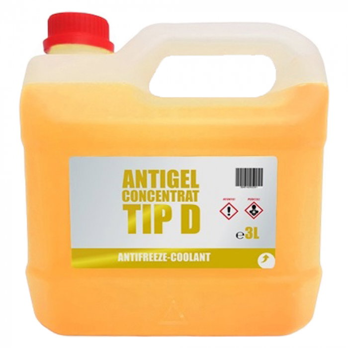 Antigel concentrat MTR Tip D galben 3 litri [1]