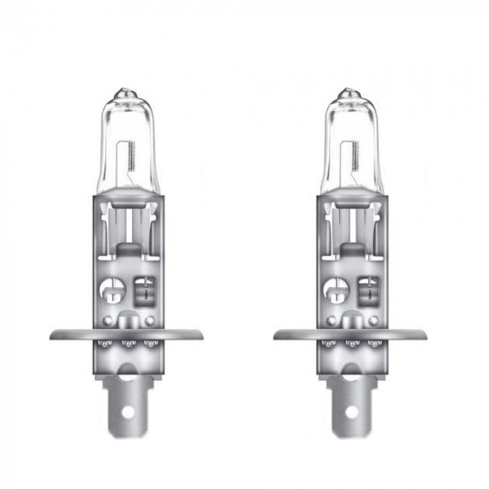 Pachet 2 becuri 12V H1 55 W Osram, Night Breaker Silver +100% Blister [1]