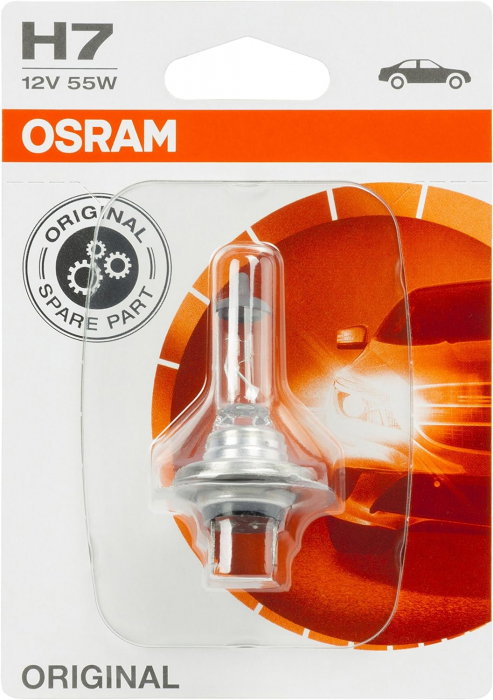 Bec H7 12V 55W Osram Original Blister [2]
