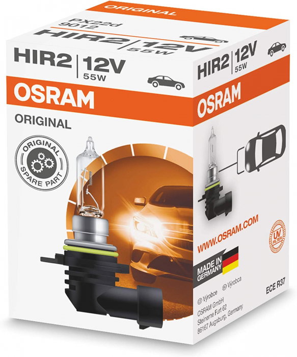 Bec auto HIR2 PX22D 12V 55W Osram Original [1]